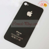 Black Back Battery Cover Housing Glass For iPhone 4 4G